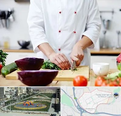 تهیه غذا در مرزداران تبریز