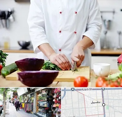 تهیه غذا در سلسبیل