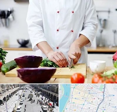 تهیه غذا در نادری اهواز