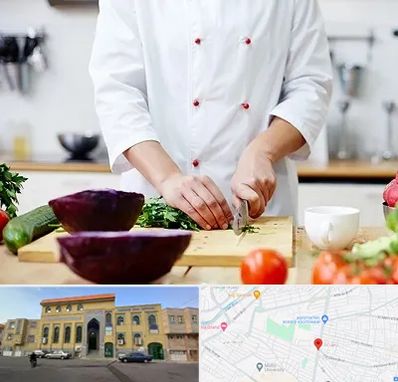 تهیه غذا در زنبیل آباد قم