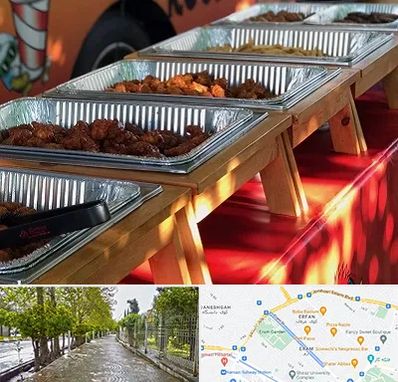 کیترینگ در خیابان ارم شیراز