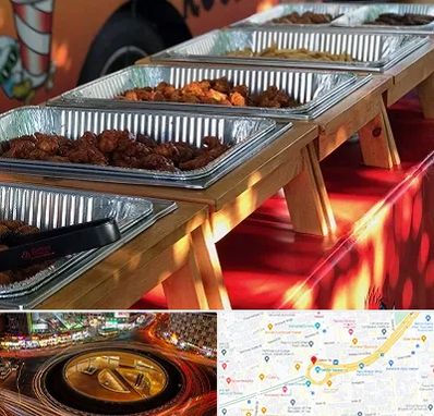 کیترینگ در میدان ولیعصر