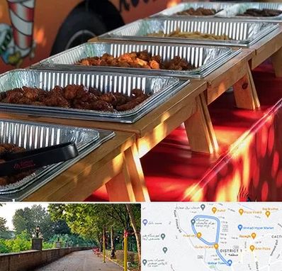 کیترینگ در فلکه گاز رشت