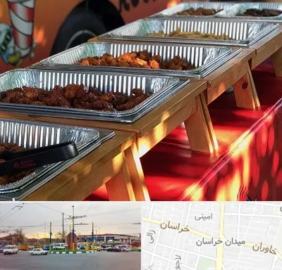 کیترینگ در میدان خراسان