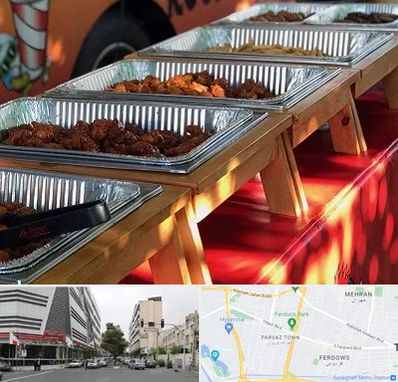 کیترینگ در بلوار فردوس 