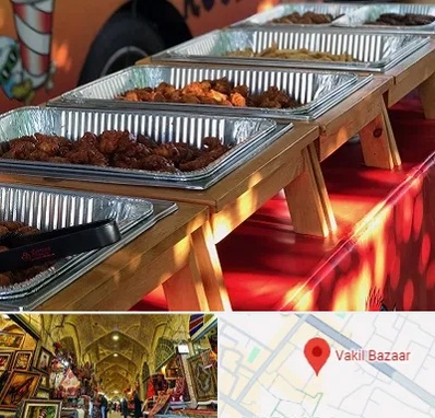 کیترینگ در بازار وکیل شیراز