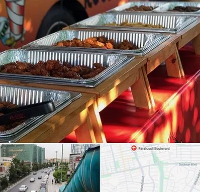 کیترینگ در بلوار فرحزادی