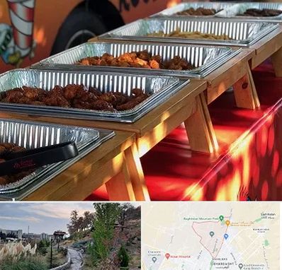 کیترینگ در باغستان کرج