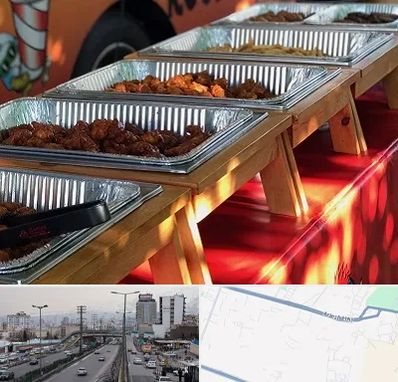 کیترینگ در بلوار ارتش