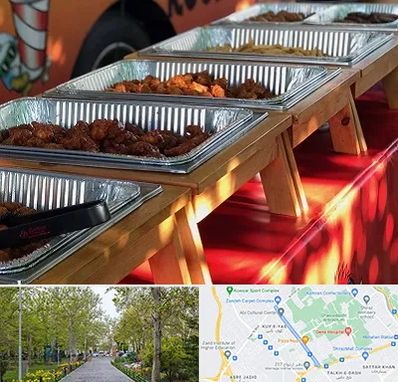 کیترینگ در قدوسی غربی شیراز