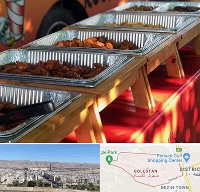 کیترینگ در شهرک گلستان شیراز