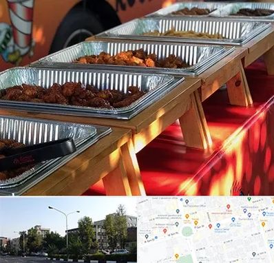 کیترینگ در میدان کاج