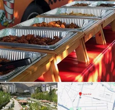 کیترینگ در بلوار تعاون