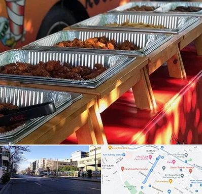 کیترینگ در خیابان ملاصدرا شیراز