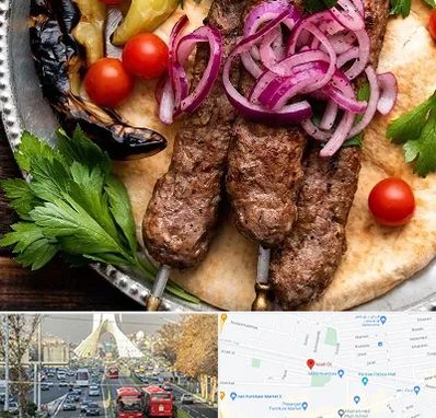 کبابی در خیابان آزادی