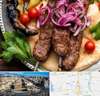 کبابی در شهرک راه آهن