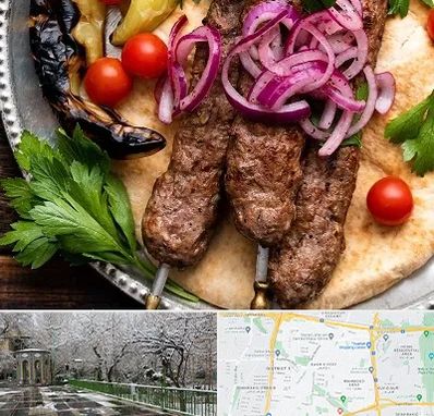 کبابی در باغ فیض