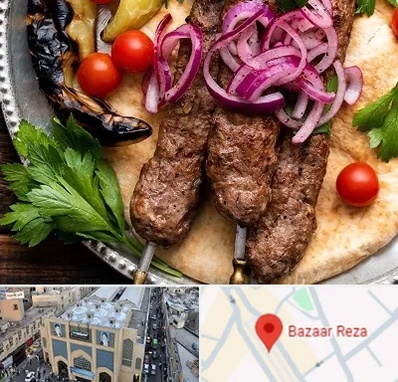 کبابی در بازار رضا مشهد
