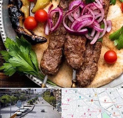 کبابی در خیابان زند شیراز