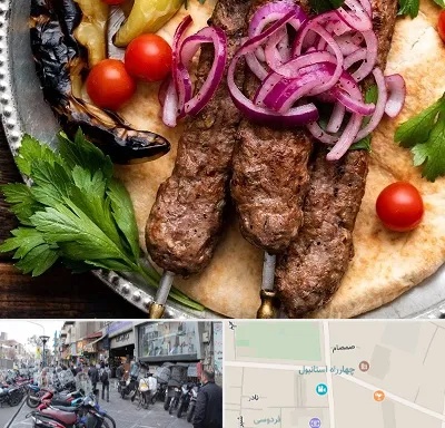کبابی در چهارراه استانبول