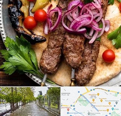 کبابی در خیابان ارم شیراز