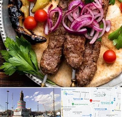 کبابی در کارگر جنوبی