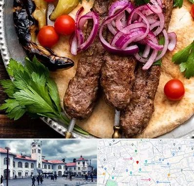 کبابی در میدان شهرداری رشت