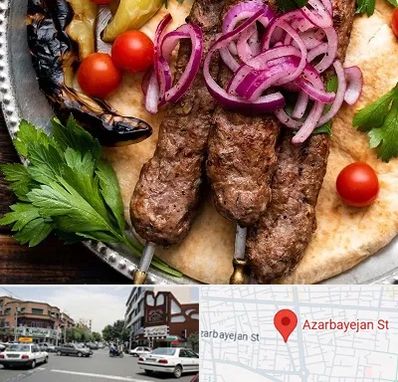 کبابی در خیابان آذربایجان