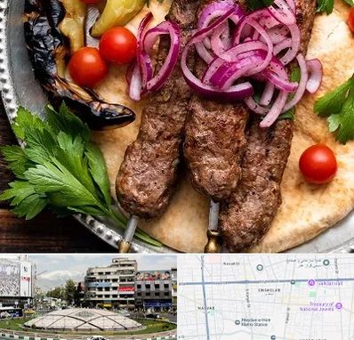 کبابی در مرکز تهران