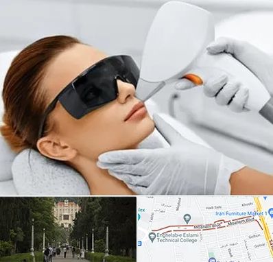 مرکز لیزر مو در بلوار معلم رشت