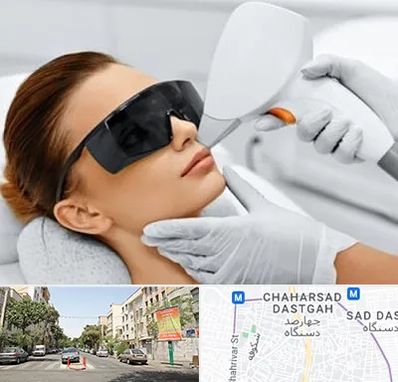 مرکز لیزر مو در چهارصد دستگاه