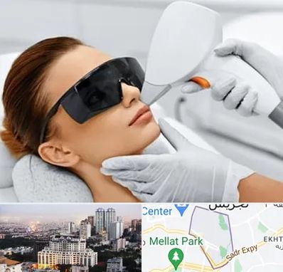 مرکز لیزر مو در الهیه