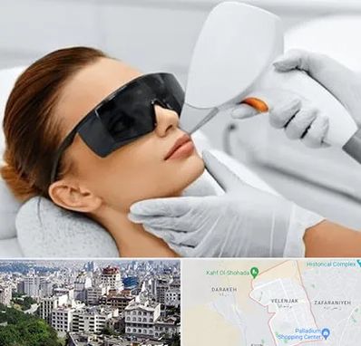 مرکز لیزر مو در ولنجک