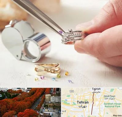 تعمیر طلا و جواهر در ولیعصر