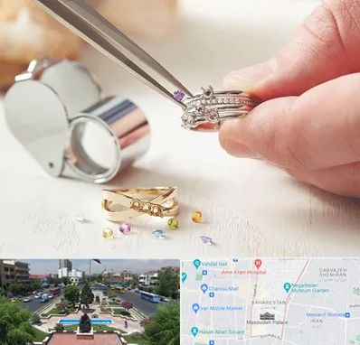 تعمیر طلا و جواهر در بهارستان 