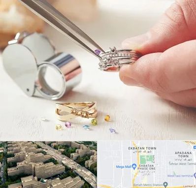 تعمیر طلا و جواهر در اکباتان 