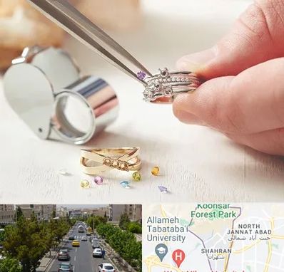 تعمیر طلا و جواهر در شهران 