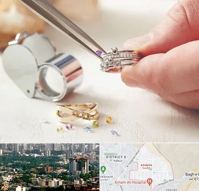 تعمیر طلا و جواهر در عظیمیه کرج 