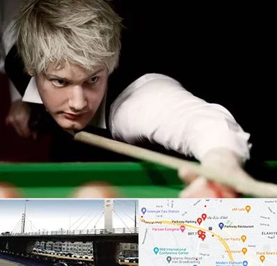 کلاس بیلیارد در پارک وی