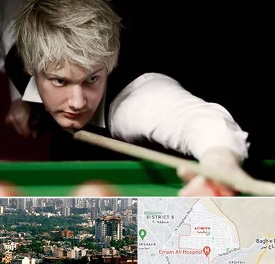 کلاس بیلیارد در عظیمیه کرج 