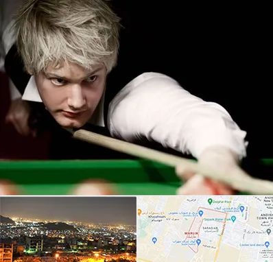 کلاس بیلیارد در مارلیک کرج