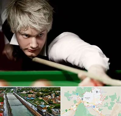 کلاس بیلیارد در مراغه