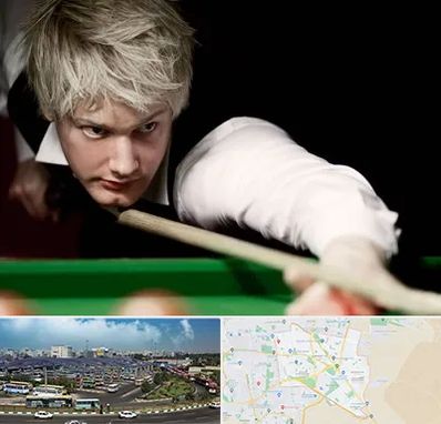 کلاس بیلیارد در منطقه 15 تهران