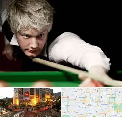 کلاس بیلیارد در جنت آباد تهران 