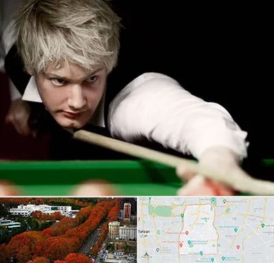 کلاس بیلیارد در منطقه 6 تهران