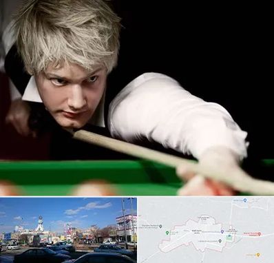 کلاس بیلیارد در ماهدشت کرج