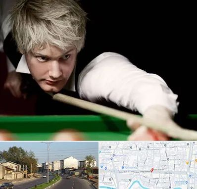 کلاس بیلیارد در ضیابری رشت