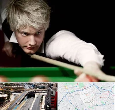 کلاس بیلیارد در ستارخان شیراز