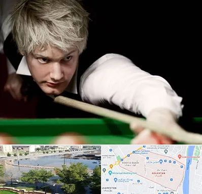 کلاس بیلیارد در گلستان اهواز