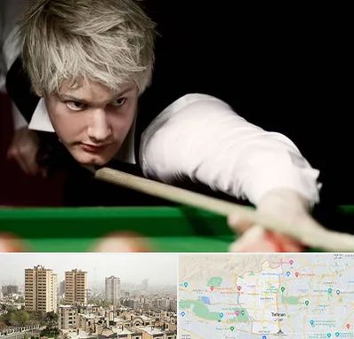 کلاس بیلیارد در منطقه 5 تهران